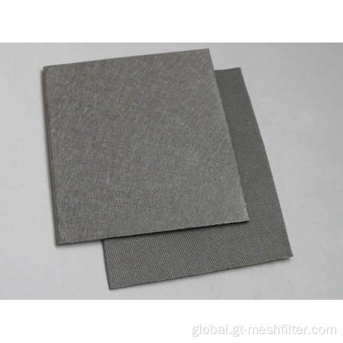 Sintered Metal Filter Sintered Metal Fiber Felt for Deep Filtration Manufactory